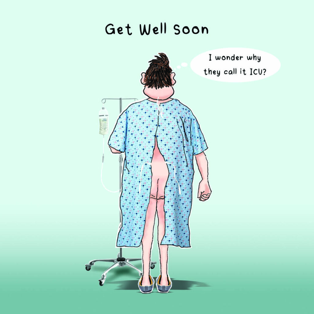 Get well soon ICU