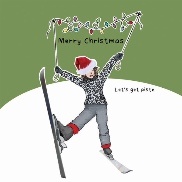 BL53 Merry Christmas let's get piste