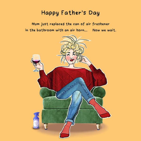 BL58 Happy Father's day Air horn